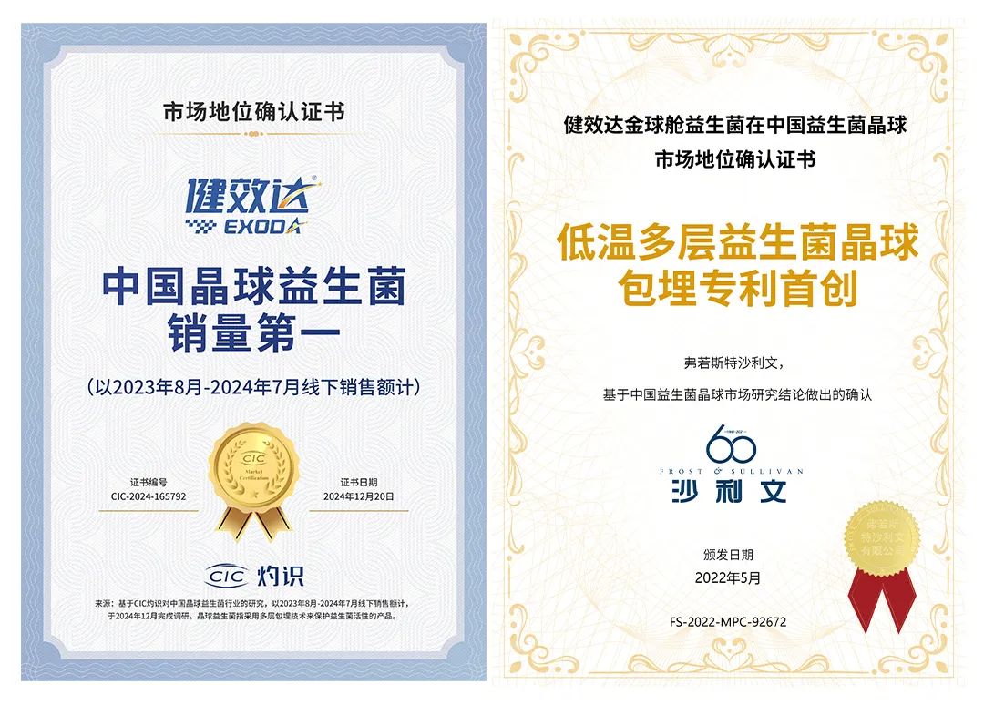 全球首创药食同源特膳晶球益生菌,健效达以开创者之姿铸卓越品牌(图3)