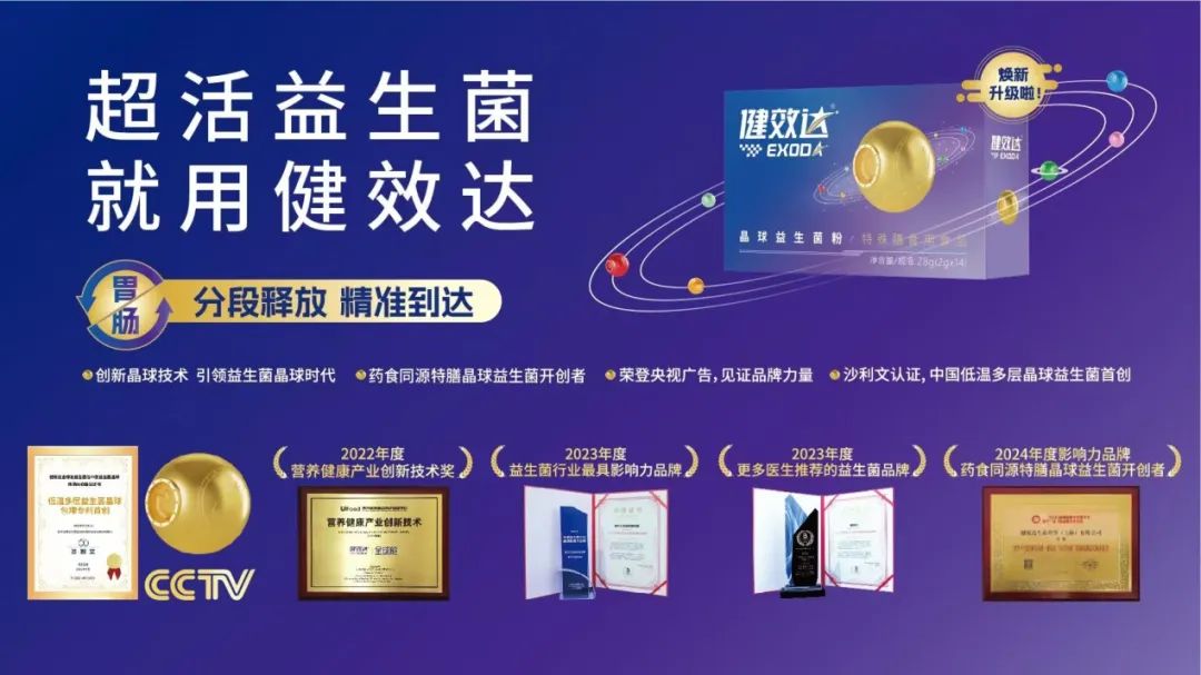 全球首创药食同源特膳晶球益生菌,健效达以开创者之姿铸卓越品牌(图7)